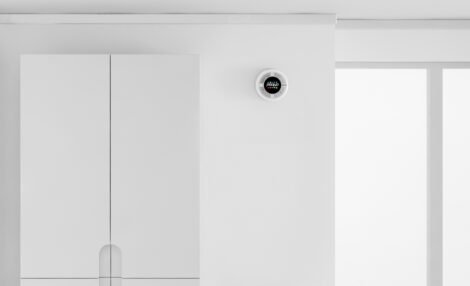 Emplacement de la VMC Double-flux Décentralisée PRANA du côté intérieur