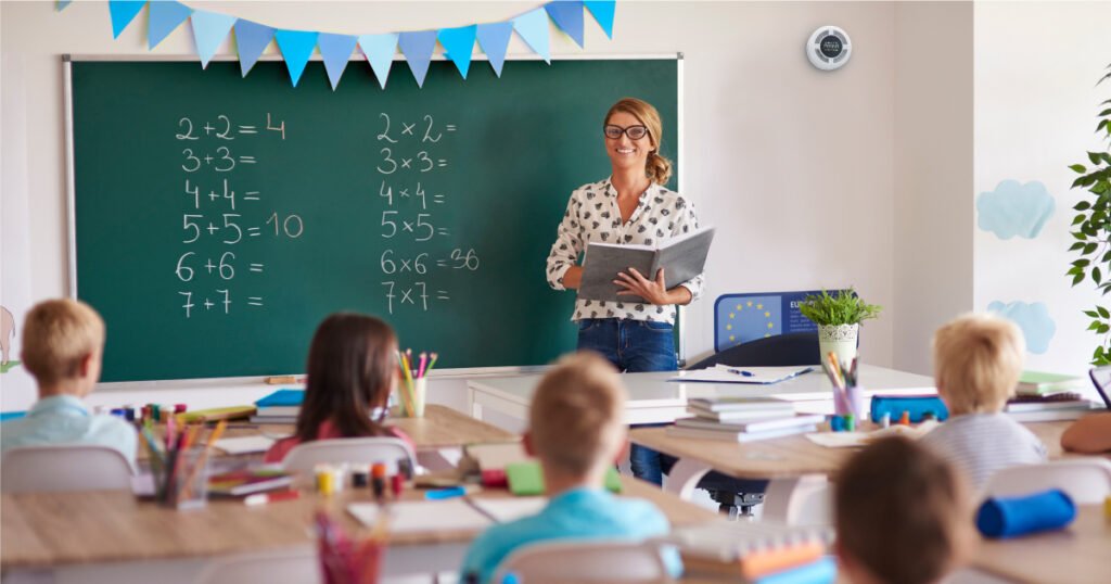 Ventilation d'une école avec une VMC Double-flux Décentralisée